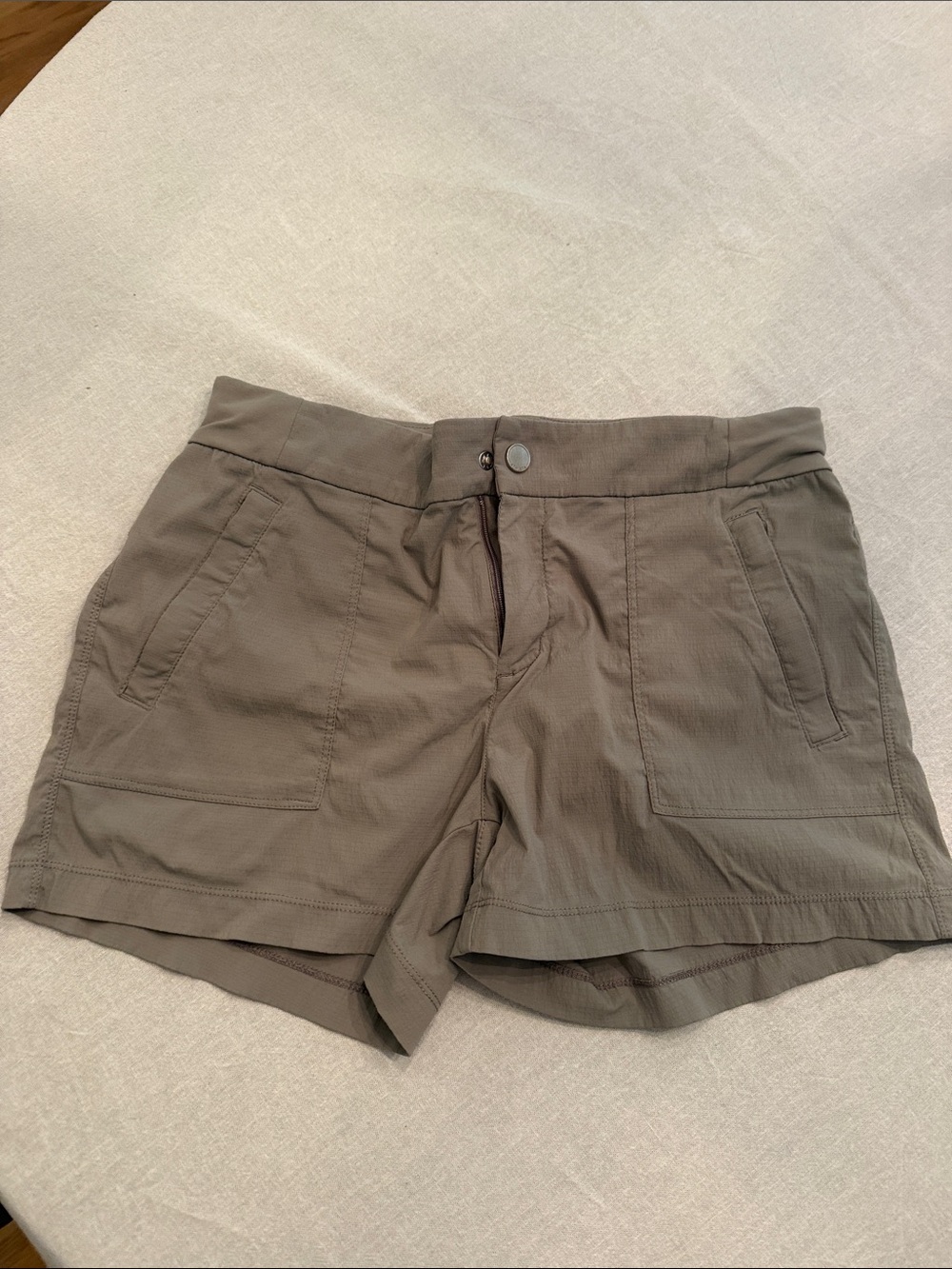 Athleta Olive Utility Performance Shorts